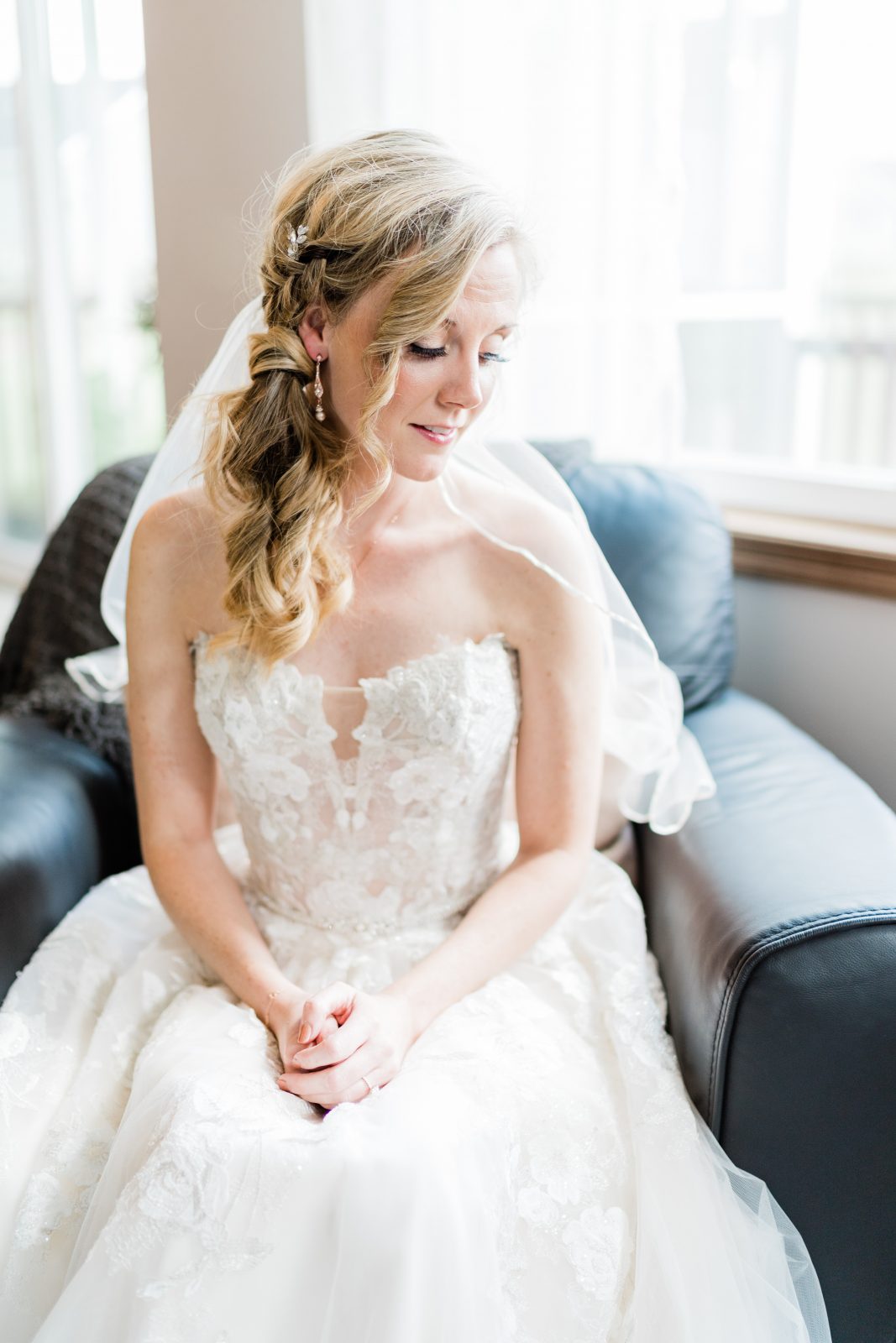 Bride Getting Ready Olive Branch Events Co.