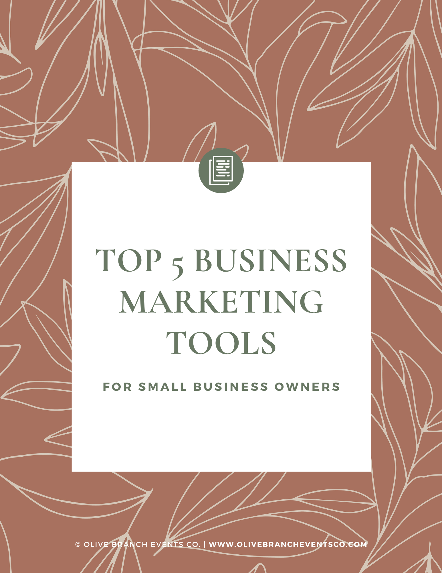 Top 5 Business Marketing Tools for Small Business Owners & Wedding Professionals