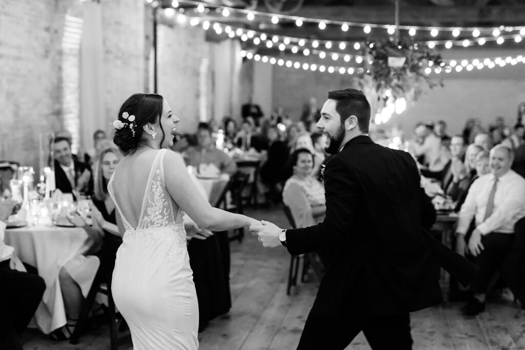 Maddie and Ryan Dancing Lageret Wedding