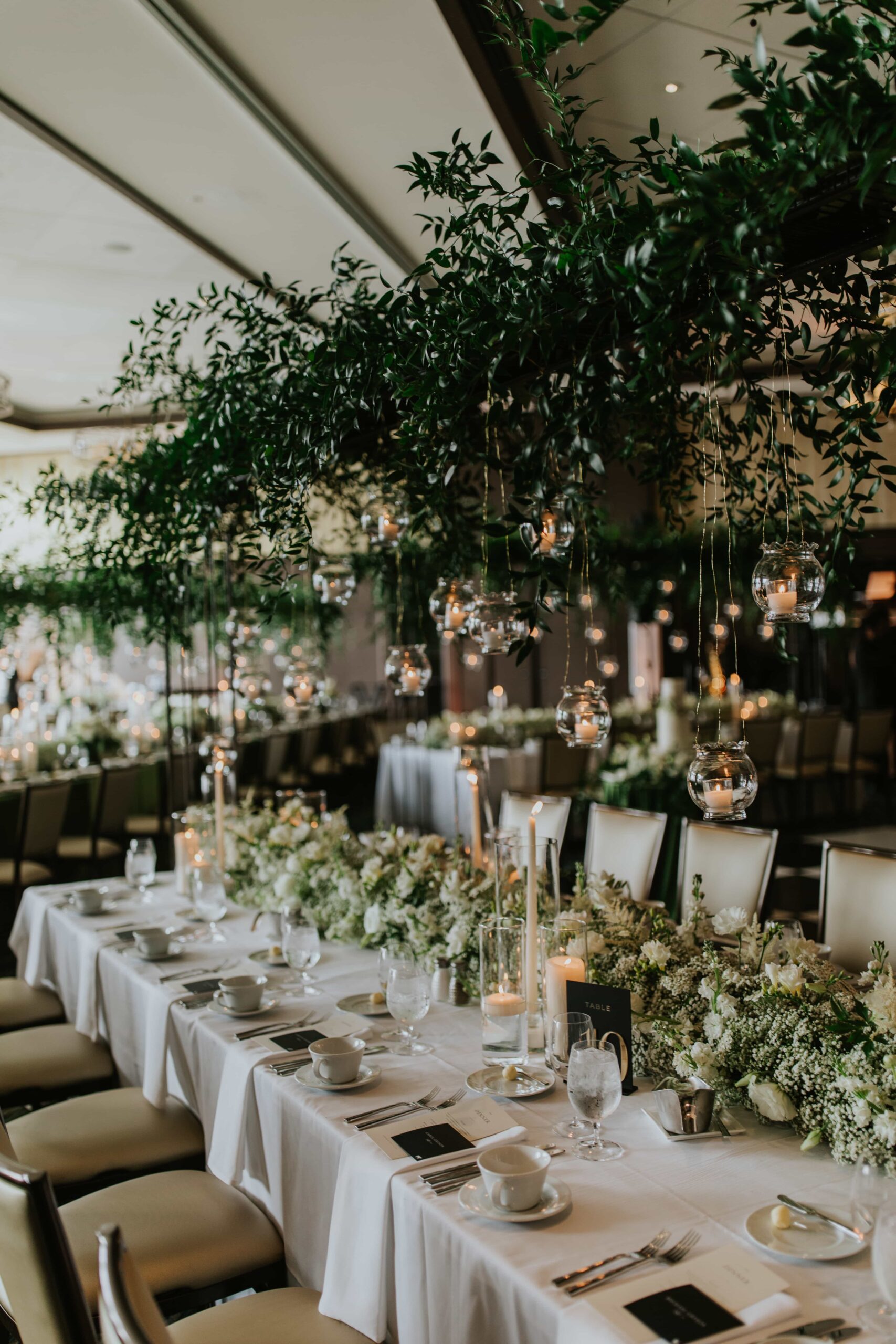The Edgewater Madison Wedding Reception Tablescape